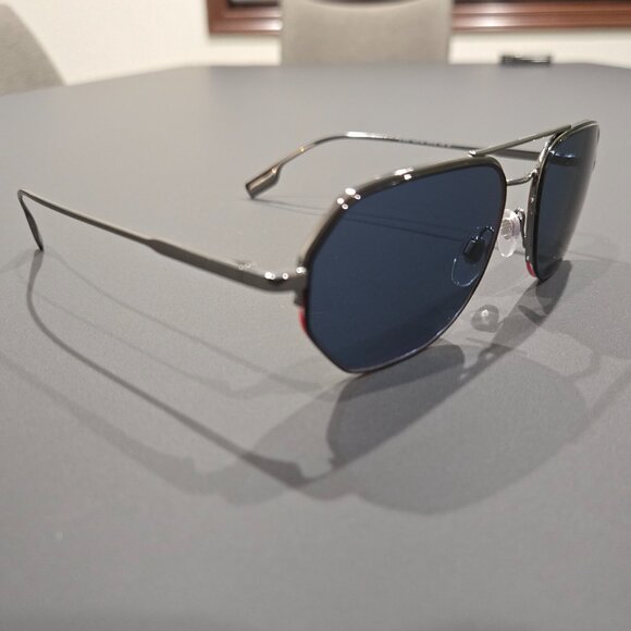 Burberry Henry Sunglasses Silver/Grey B 3140 1003/80 57-18-145 - Picture 4 of 14